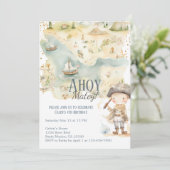 海賊の冒険 4歳の誕生日 招待状 (スタンド正面)