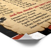 海賊の名前のパーティーゲームポスター ポスター (角)