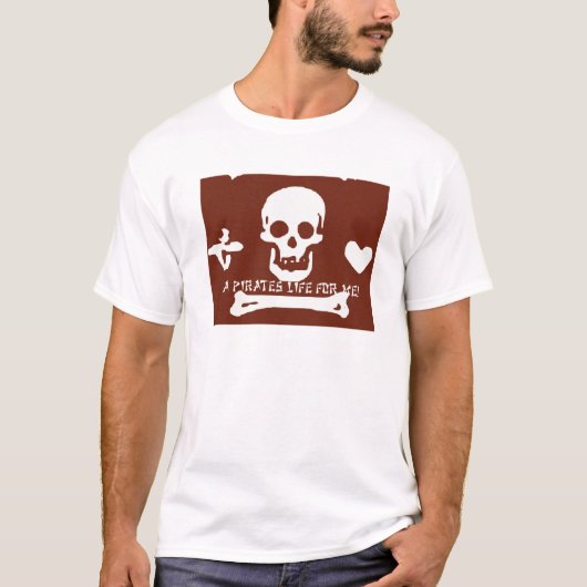 海賊の命を奪われる！ Tシャツ (正面)