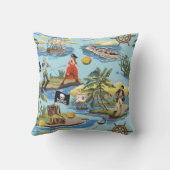 『海賊の命絵を描の数のスタイル』 クッション (裏面)