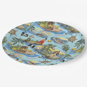 『海賊の命絵を描の数のスタイル』 ペーパープレート (アングル)