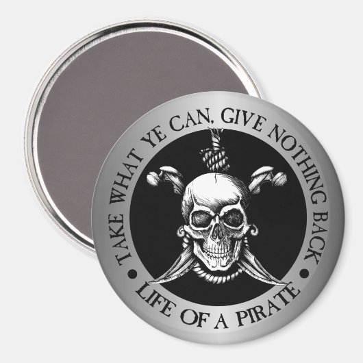 海賊の命 マグネット (正面/裏面)