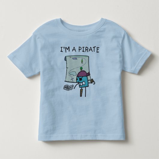 海賊の子供 トドラーTシャツ (正面)