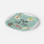 海賊の宝の地図2海の2番目の誕生日 ペーパープレート (アングル)