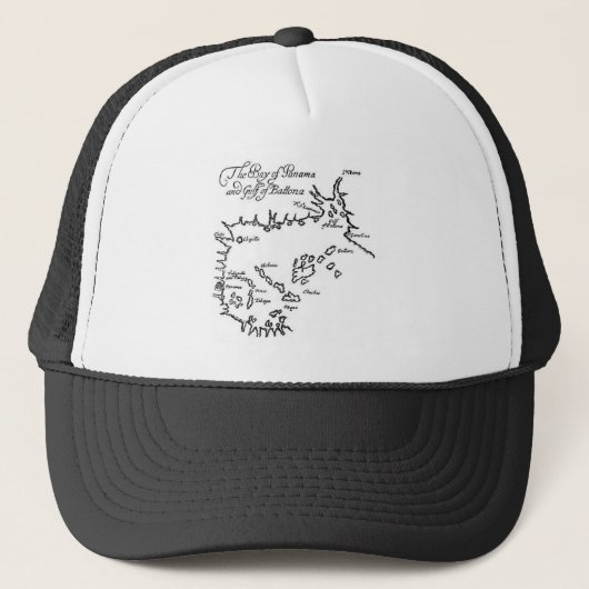 海賊の宝の地図 キャップ (正面)