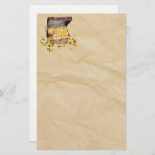 海賊の宝箱オンクリンクル紙 便箋 (正面/裏面)