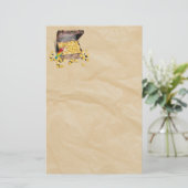 海賊の宝箱オンクリンクル紙 便箋 (スタンド正面)