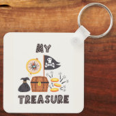 海賊の宝箱 キーホルダー (裏面)