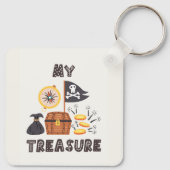 海賊の宝箱 キーホルダー (裏面)