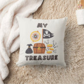 海賊の宝箱 クッション (ブランケット)