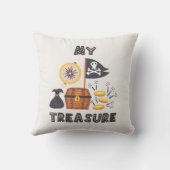 海賊の宝箱 クッション (裏面)