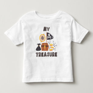 海賊の宝箱 トドラーTシャツ