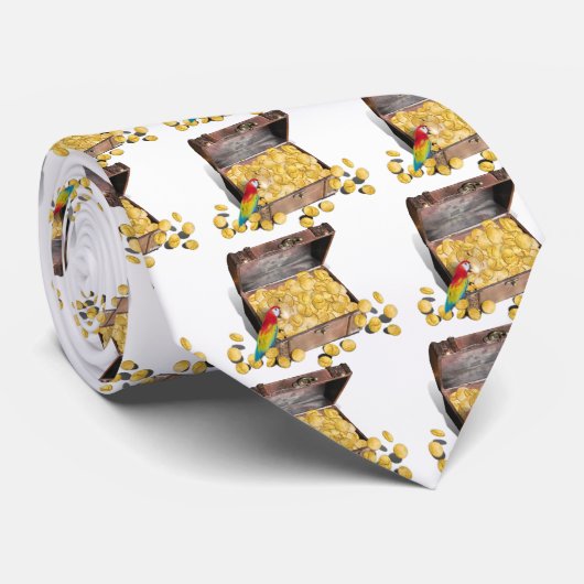 海賊の宝箱 ネクタイ (ロール)