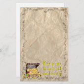 海賊の宝箱 便箋 (正面/裏面)