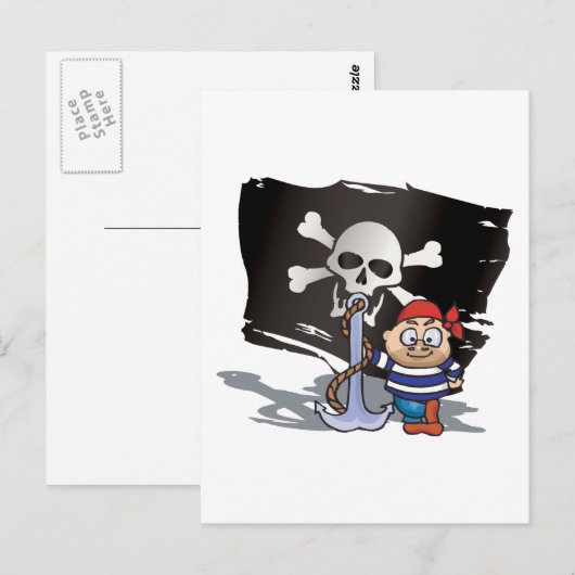 海賊の小僧 ポストカード (正面/裏面)