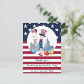 海賊の少女の宝地図で楽しい誕生日パーティー ポストカード (スタンド正面)