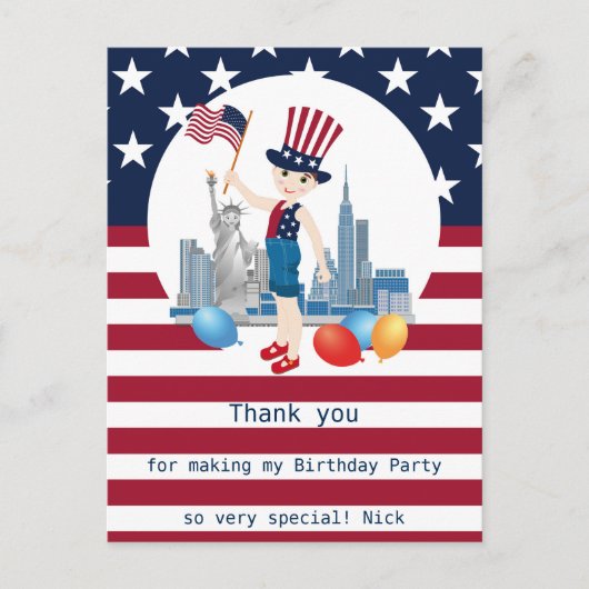 海賊の少女の宝地図で楽しい誕生日パーティー ポストカード (正面)