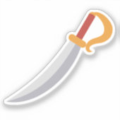 海賊の少年誕生日パーティーシール シール (正面)