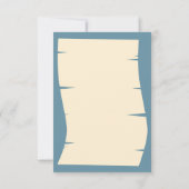 海賊の少年誕生日パーティー サンキューカード (裏面)