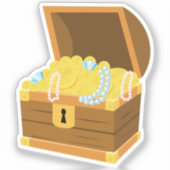 海賊の少年誕生日パーティー シール (正面)