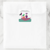 海賊の少年 スクエアシール (バッグ)