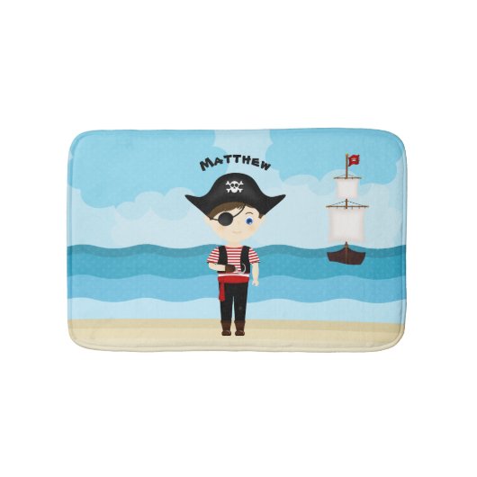 海賊の少年 バスマット (正面)