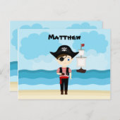 海賊の少年 ポストカード (正面/裏面)