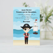 海賊の少年 招待状 (スタンド正面)