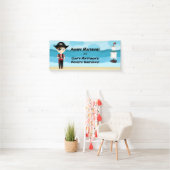 海賊の少年 横断幕 (インサイチュ)