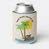 海賊の島のビーチ 缶クーラー (缶裏面)