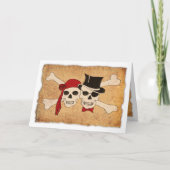 海賊の恋 招待状 (正面)