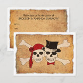 海賊の愛 招待状 (正面/裏面)