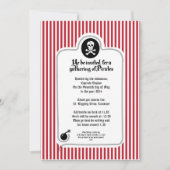 海賊の招待状 招待状 (正面)