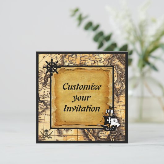 海賊の招待状 招待状 (スタンド正面)