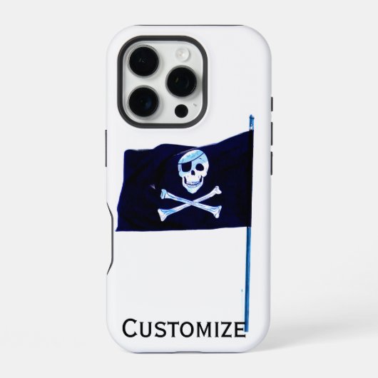 海賊の旗 iPhoneケース (裏面)