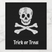 海賊の日とハロウィンのような話 ワインラベル (シングルラベル)