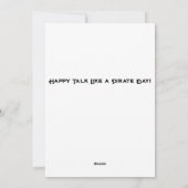 海賊の日のように楽しく話せ!カード シーズンカード (裏面)