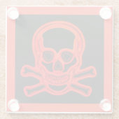 海賊の日のように話す ガラスコースター (裏面)