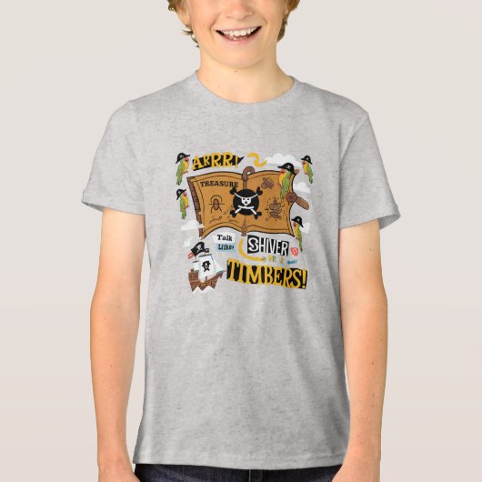海賊の日のように話す トライブレンドＴシャツ (正面)