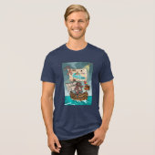 海賊の日のように話す トライブレンドTシャツ (正面全面)