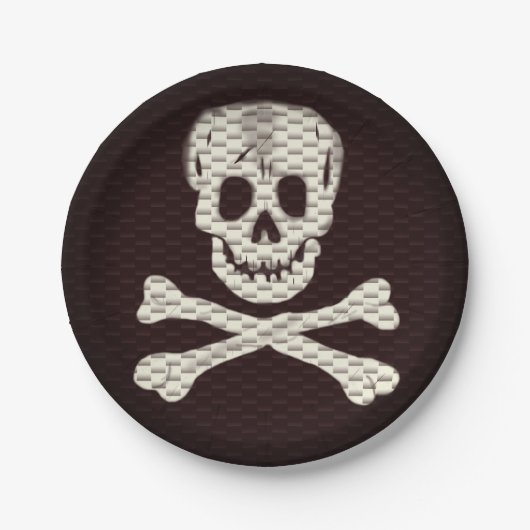 海賊の日のように話す ペーパープレート (正面)