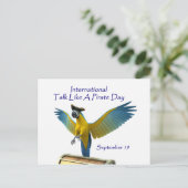 海賊の日のように話す ポストカード (スタンド正面)