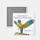 海賊の日のように話す マグネット (正面/裏面)