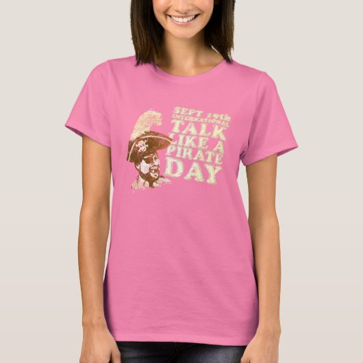 海賊の日のように話す Tシャツ (正面)