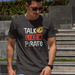 海賊の日のように話す Tシャツ