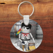 海賊の日のように話すLittle Robo-x9 キーホルダー (正面)