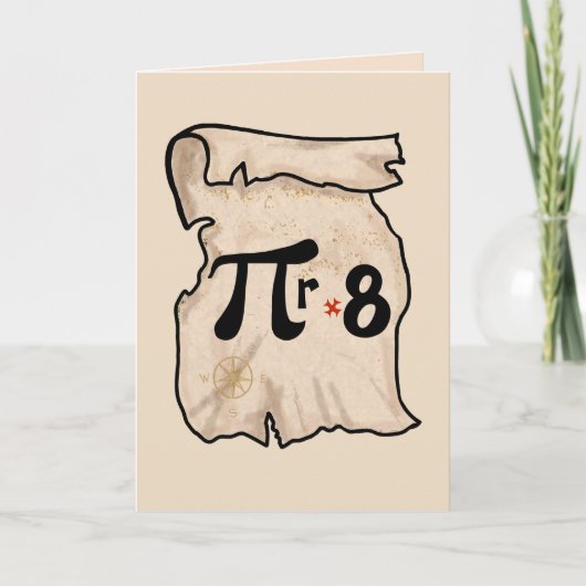 海賊の日取りカード知性があるのように話す シーズンカード (正面)