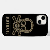 海賊の日 パーソナライズ Case-Mate iPhoneケース (裏面 (横))