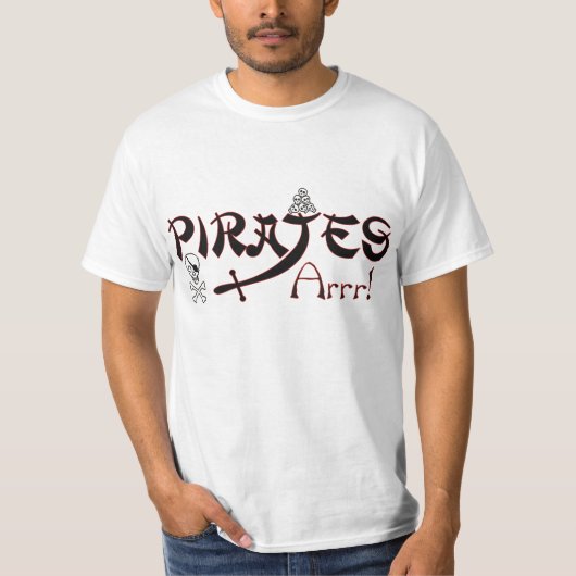 海賊の日Tシャツのように話す Tシャツ (正面)