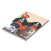 海賊の猫、海賊の日みたいな話 ノートパッド (回転)